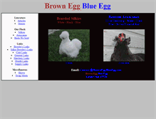 Tablet Screenshot of browneggblueegg.com